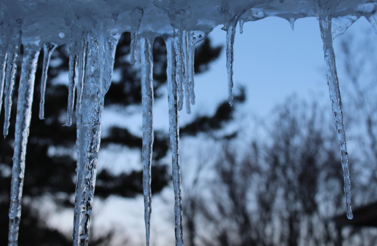 icy roof attic insulation